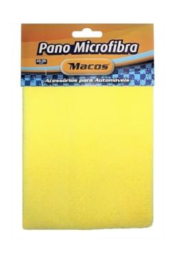 Pano Microfibra Multiusos Amarelo 30 x 40 cm