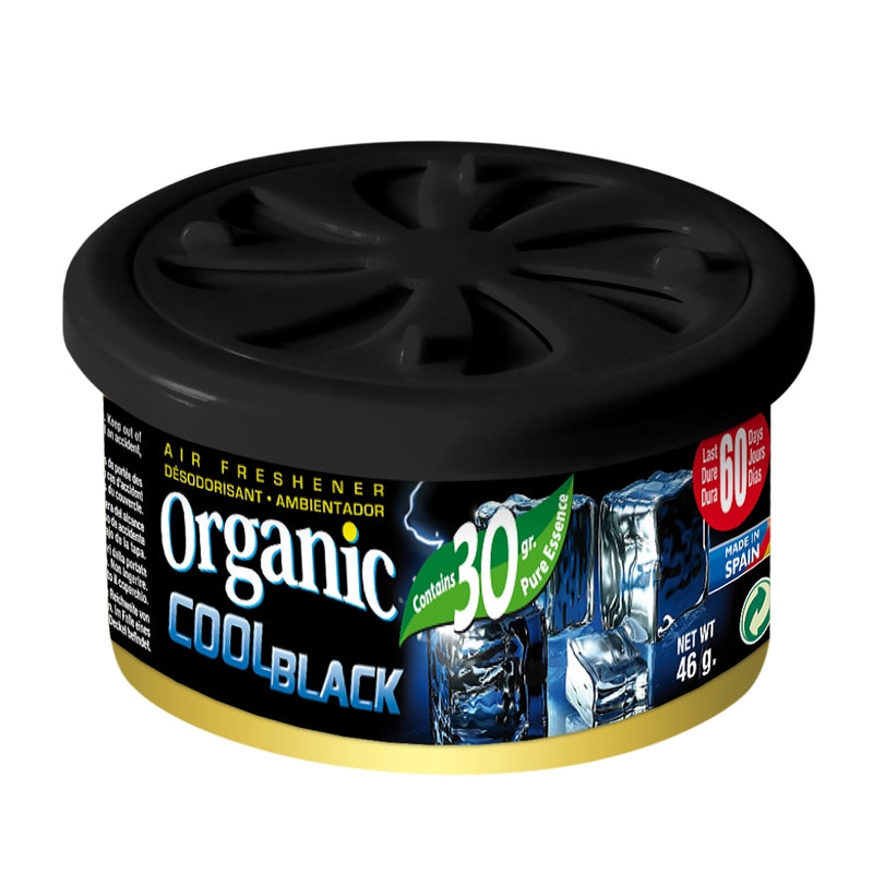 Ambientador em Lata Organic Cool Black