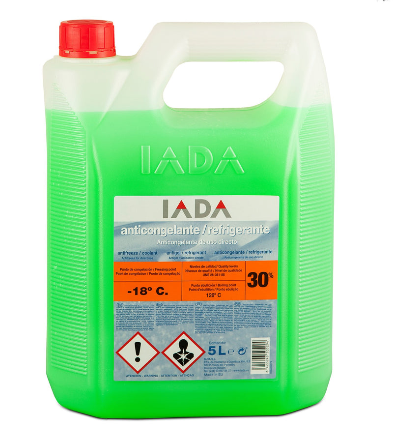 Anticongelante Verde 30% (-18ºC) 5 L IADA