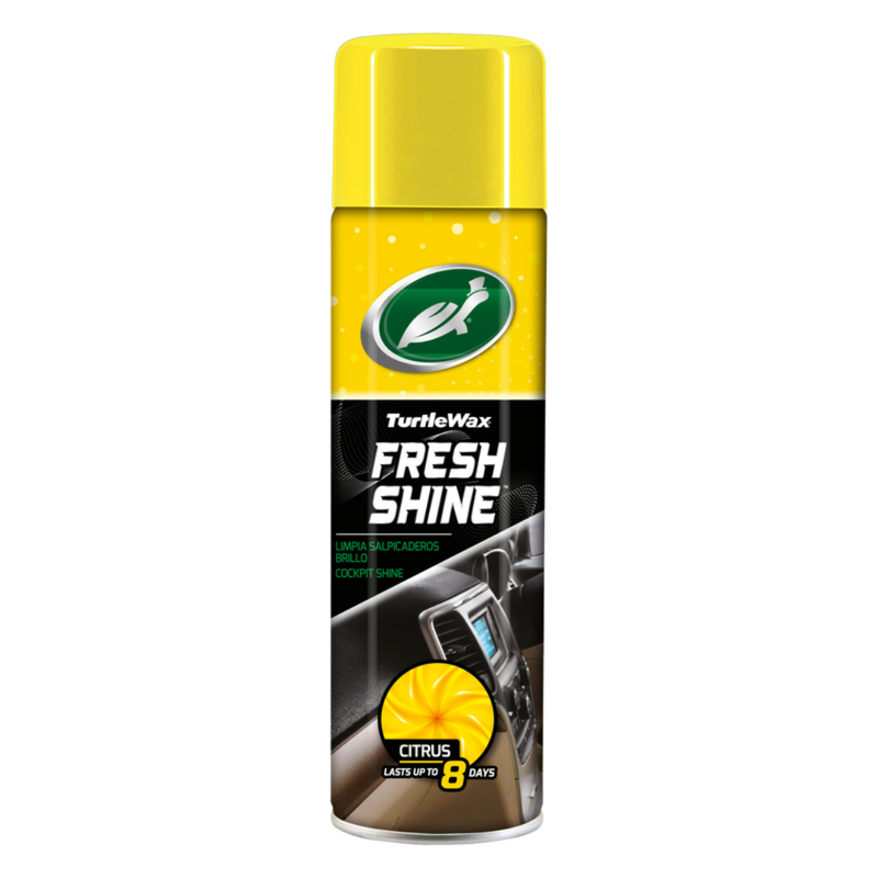 Limpa Tablier em Spray Brilhante "Fresh Shine" Limão 500 ml Turtle Wax