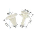 Molas de Fixação em Plástico C13 (embalagem com 50 molas)