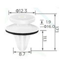 Molas de Fixação em Plástico C369 (embalagem com 50 molas)