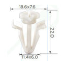 Molas de Fixação em Plástico C545 (embalagem com 50 molas)