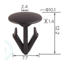 Molas de Fixação em Plástico C587 (embalagem com 50 molas)