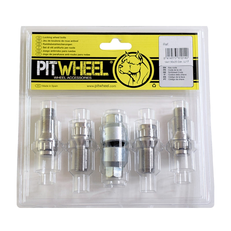 Pernos Anti-Roubo de Jantes Código TO-14 Macos