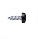 Parafuso de Matrícula com Tampa Preta (Embalagem c/100)