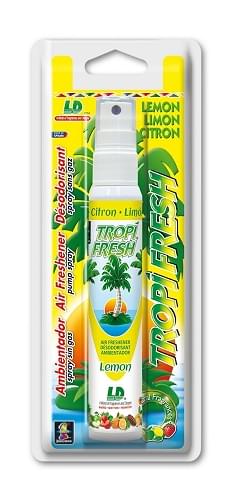 Ambientador Auto em Spray Tropi Fresh Limão 60 ml 