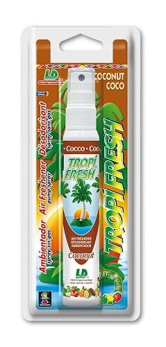 Ambientador Auto em Spray Tropi Fresh Coco 60 ml 