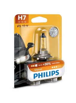 Lâmpada Philips Vision 12V 55W H7+30% (1)
