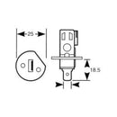 Lâmpadas 12V 55W H1 (caixa com 10 unid.)