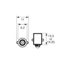 Lâmpadas 24V 4W (caixa com 10 unid.)