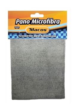 Pano Microfibra Multiusos Cinza 40 x 30 cm