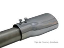 Terminal de Escape Redondo  em Aço Inox 40 mm