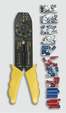 Conjunto de Terminais Pré-Isolados 100 peças + Alicate