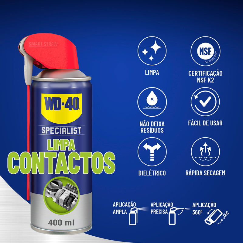 Limpa Contactos WD-40 Specialist 400ml