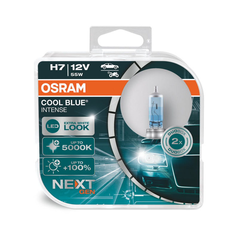 Lâmpadas (2) Halogénio Cool Blue Intense H7 12V 55W Osram