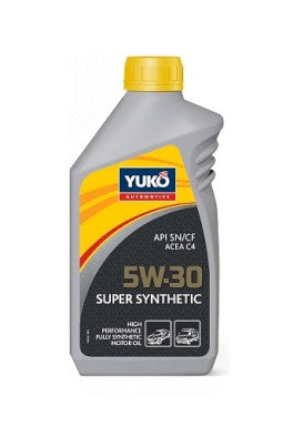 Óleo de Motor Yuko Super Sintético SAE C4 5W30 1L
